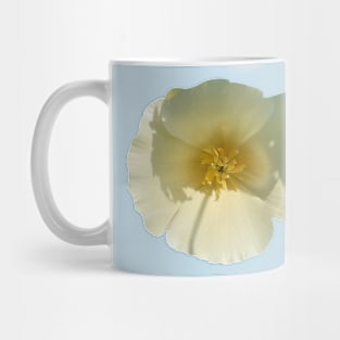 White Poppy 2 Mug